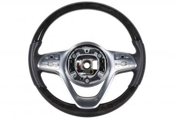 Volante in pelle e legno/ART 