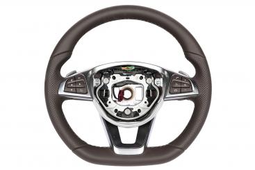 Volante in pelle 