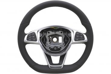 Volante in pelle 