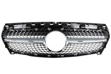 Mascherina del radiatore argento iridium opaco 