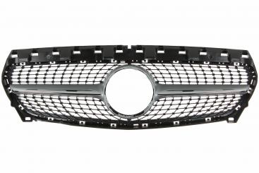 Mascherina del radiatore argento iridium opaco 