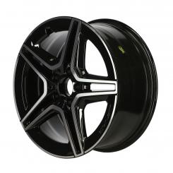 Cerchio in alluminio AMG a 5 doppie razze