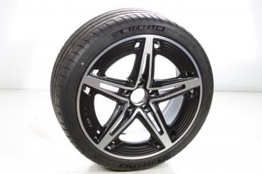 Ruota completa Alu CONTI/SportContact 6 Cerchio AMG a 5 razz 