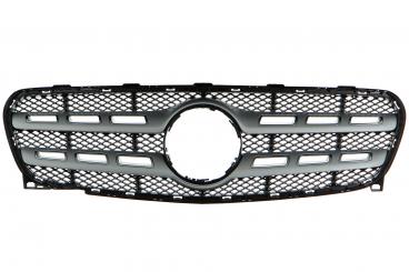 Mascherina del radiatore argento iridium opaco 