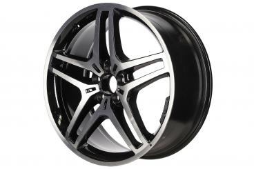 Cerchio in alluminio AMG a 5 doppie razze 