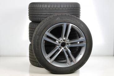 Ruote complete set da 21 pollici alluminio CONTINENTAL GLE-C 