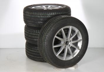 Ruote complete set 19 pollici alluminio CONTINENTAL GLE-Clas 