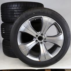 Set di ruote estive in lega da 21 pollici con pneumatici Continental per GL-/Classe GLS X167, Mercedes-Benz originale