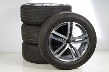 Set di ruote estive in lega da 20 pollici con pneumatici Continental per Classe GLE, GLE-Coupé, Classe GLS 167, Mercedes-Benz originale