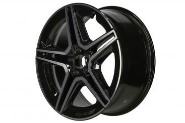 Cerchio in alluminio AMG a 5 doppie razze 