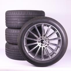 Ruote complete set AMG 21 pollici alluminio PIRELLI GLE 167 