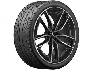 Cerchio in alluminio AMG a 5 doppie razze 