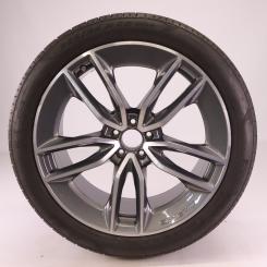 Ruota completa in alluminio PIR/PZ cerchio AMG a 5 doppie ra 