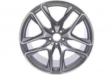 Cerchio in alluminio AMG a 5 doppie razze 