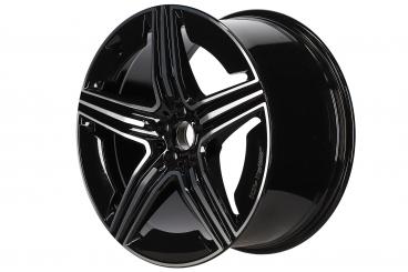 Cerchio in alluminio AMG a 5 doppie razze 