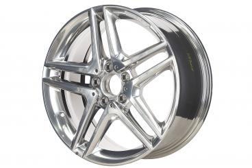 Cerchio in alluminio AMG a 5 doppie razze 