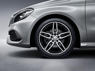 Cerchio in alluminio AMG a 5 doppie razze