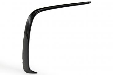 Copertura paraurti nero spoiler laterale lato posteriore sin 