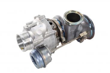 Turbocompressore montabile a sinistra e a destra 