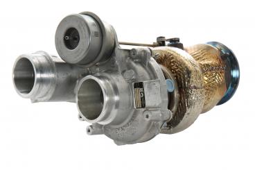Turbocompressore montabile a sinistra e a destra 