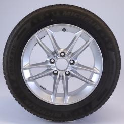 Ruota completa cerchio in alluminio MICHELIN/Alpin5 a 5 dopp 