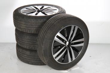 Ruote complete set da 17 pollici alluminio CONTINENTAL Class 