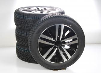 Set di ruote invernali in lega da 17 pollici con pneumatici Hankook per CLA 118, CLA ShootingBrake X118 e altri, Mercedes-Benz originale
