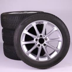 Set di ruote invernali in lega da 17 pollici con pneumatici Hankook per Classe B 247, CLA 118 e altri, Mercedes-Benz originale