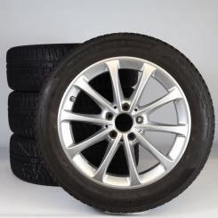 Set di ruote invernali in lega da 17 pollici con pneumatici Hankook per Classe B 247, CLA 118 e altri, Mercedes-Benz originale