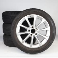 Set di ruote invernali in lega da 17 pollici con pneumatici Hankook per Classe B 247, CLA 118 e altri, Mercedes-Benz originale