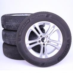 Set di ruote invernali in lega da 17 pollici con pneumatici Michelin per Classe GLA H247, Classe GLB X247, Mercedes-Benz originale