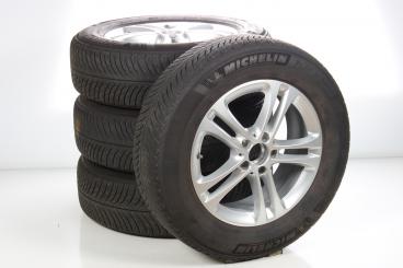 Set di ruote invernali in lega da 17 pollici con pneumatici Michelin per Classe GLA H247, Classe GLB X247, Mercedes-Benz originale