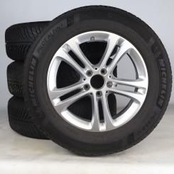 Set di ruote invernali in lega da 17 pollici con pneumatici Michelin per Classe GLA H247, Classe GLB X247, Mercedes-Benz originale