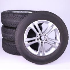 Set di ruote invernali in lega da 17 pollici con pneumatici Bridgestone per CLA 118, Classe B 247 e altri, Mercedes-Benz originale