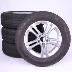 Set di ruote invernali in lega da 17 pollici con pneumatici Bridgestone per CLA 118, Classe B 247 e altri, Mercedes-Benz originale