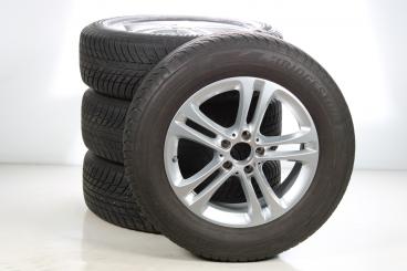 Set di ruote invernali in lega da 17 pollici con pneumatici Bridgestone per Classe GLA H247, Classe GLB X247, Mercedes-Benz originale