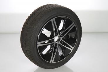 Ruota completa Alu Bridge/Blizzak LM001 cerchio a 5 razze 