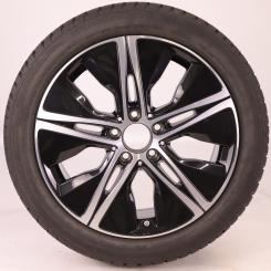 Ruota completa Alu Bridge/Blizzak LM001 cerchio a 5 razze 