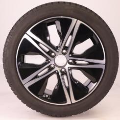 Ruota completa Alu Bridge/Blizzak LM001 cerchio a 5 razze 