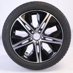 Ruota completa Alu Bridge/Blizzak LM001 cerchio a 5 razze 