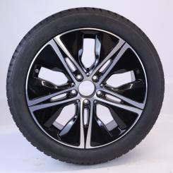 Ruota completa Alu Bridge/Blizzak LM001 cerchio a 5 razze 