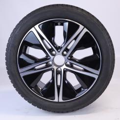 Ruota completa Alu Bridge/Blizzak LM001 cerchio a 5 razze 