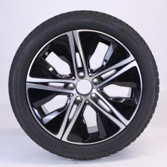 Ruota completa Alu Bridge/Blizzak LM001 cerchio a 5 razze 