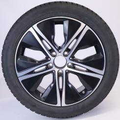 Ruota completa Alu Bridge/Blizzak LM001 cerchio a 5 razze 
