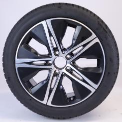 Ruota completa Alu Bridge/Blizzak LM001 cerchio a 5 razze 
