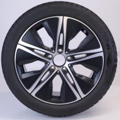 Ruota completa Alu Bridge/Blizzak LM001 cerchio a 5 razze 