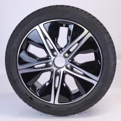Ruota completa Alu Bridge/Blizzak LM001 cerchio a 5 razze 