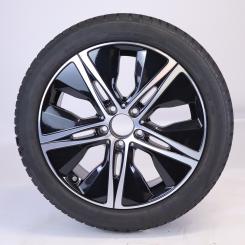 Ruota completa Alu Bridge/Blizzak LM001 cerchio a 5 razze 