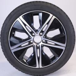 Ruota completa Alu Bridge/Blizzak LM001 cerchio a 5 razze 