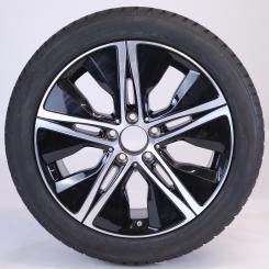 Ruota completa Alu Bridge/Blizzak LM001 cerchio a 5 razze 